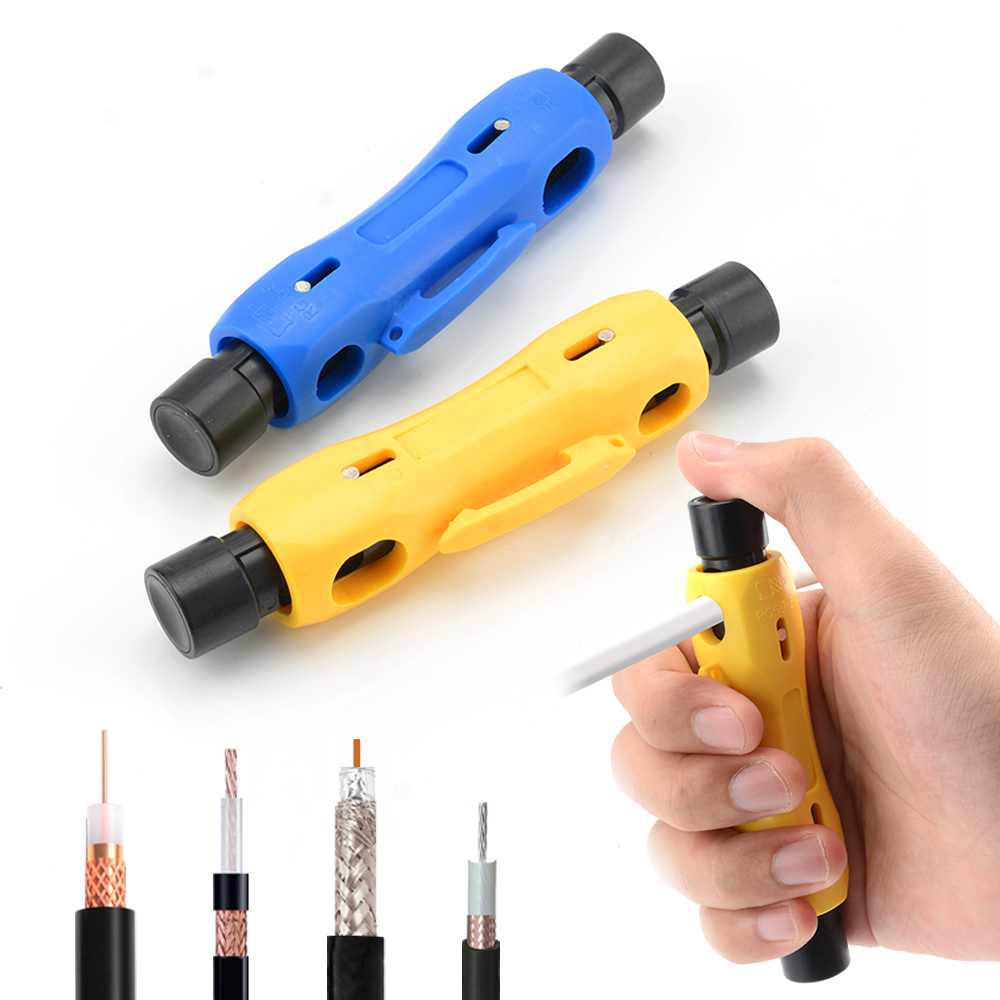 Power Tools America - Tragbarer Stift-Koaxialkabel-Abisolierer RG6 RG7 RG11 RG59