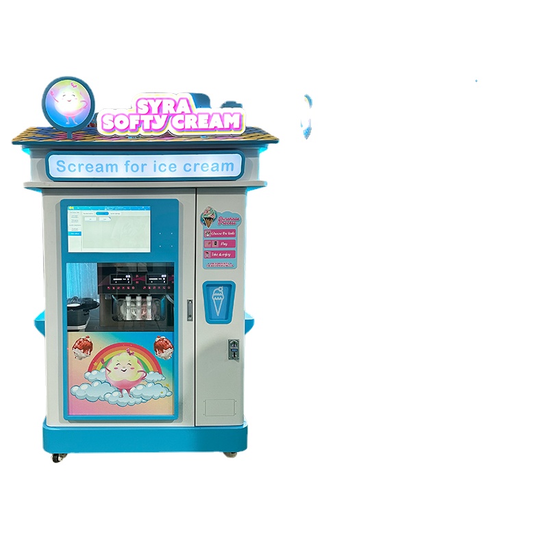 Power Tools Mall - Automatische Eismaschine, unbemannter Verkaufsautomat, Sommer-Selbstbedienungsmaschine, Einkaufszentrum,
