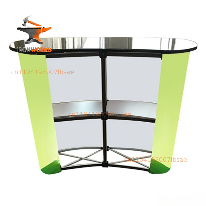 Power Tools Exhibition - 2x2 Tragbarer Pop-Up-Messestand Ausstellungstheke Werbepodest Tischstand