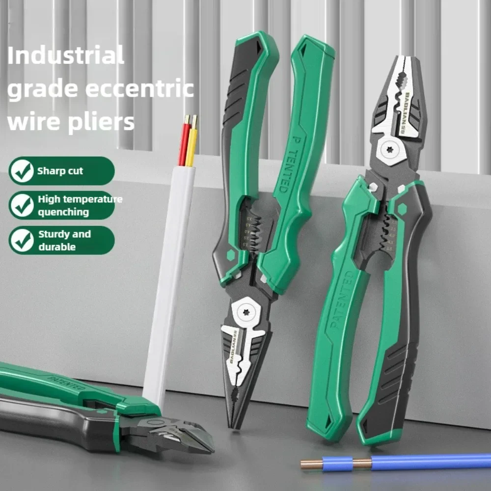 Power Tools America - Professionelle Multifunktionale Diagonalzange Spitzzange Universaldrahtschneider -