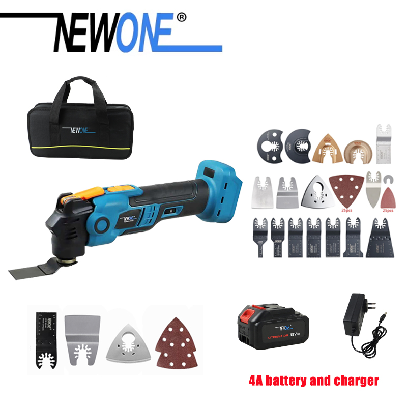 Power Tools Milwaukee - Newone Kabelloses Multifunktionswerkzeug mit Schnellverschluss, oszillierendes