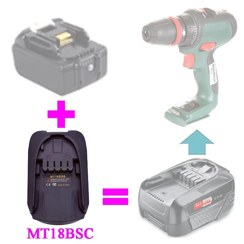 ALASICKA MT18BSB Akku-Adapter  – Power Tools Battery Adapter Bewertung und Preis