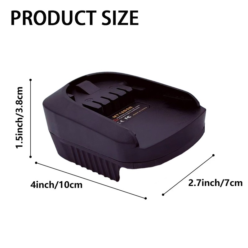 ALASICKA MT18BSB Akku-Adapter  – Power Tools Battery Adapter Bewertung und Preis