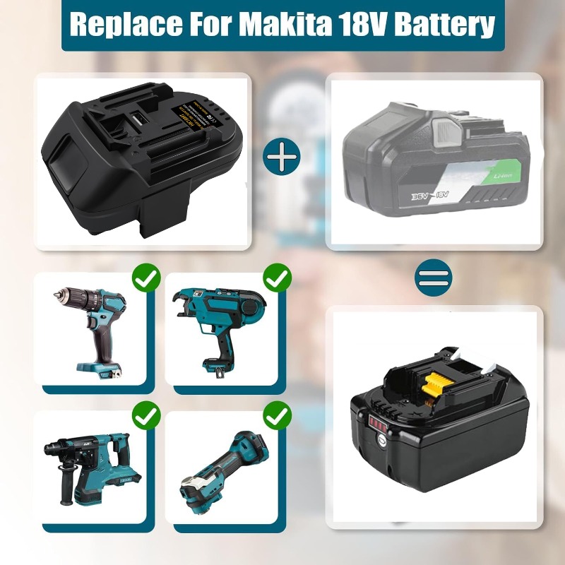 ALASICKA Batterieadapter HK18M – Power Tools Battery Adapter Bewertung und Preis