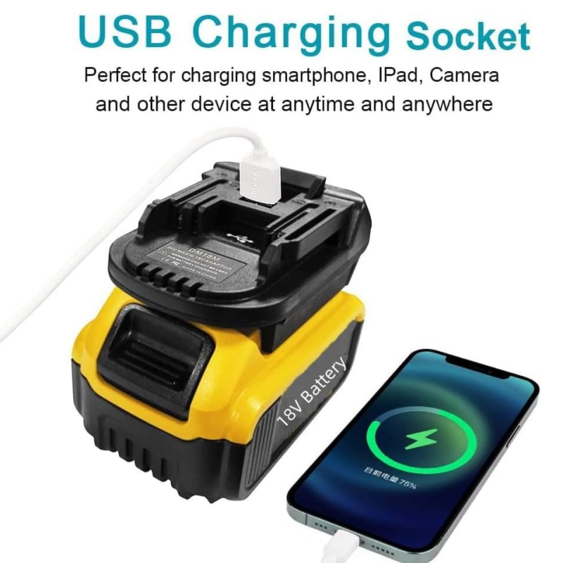 DM18M Lithium-Batterie-Adapter – Power Tools Battery Adapter Bewertung und Preis