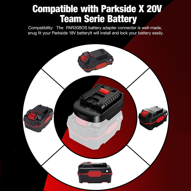 ALASICKA PAR20BOS Akku-Adapter – Power Tools Battery Adapter Bewertung und Preis