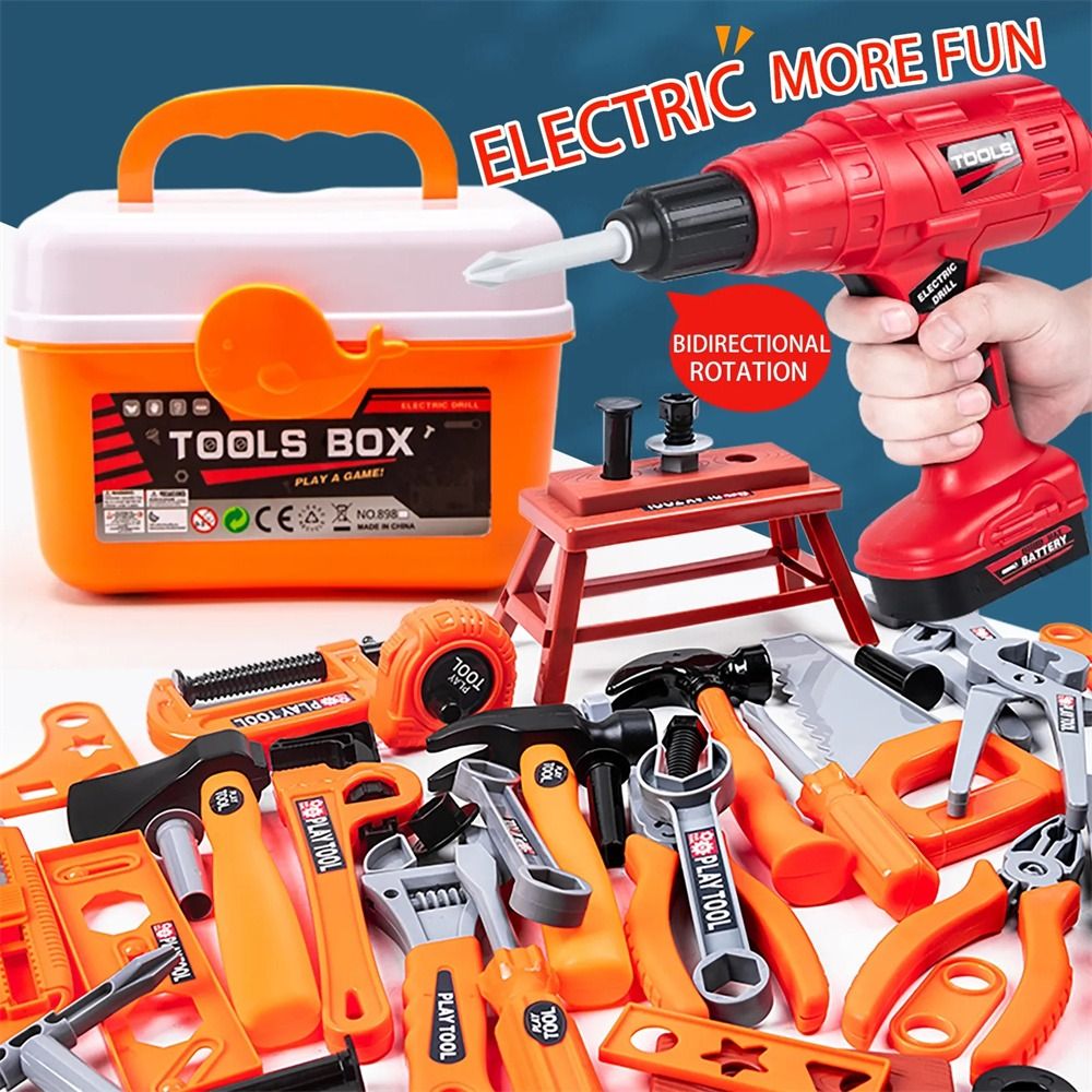 Elektrisches Spielzeug-Bohrset – Power Tools Kids Bewertung und Preis