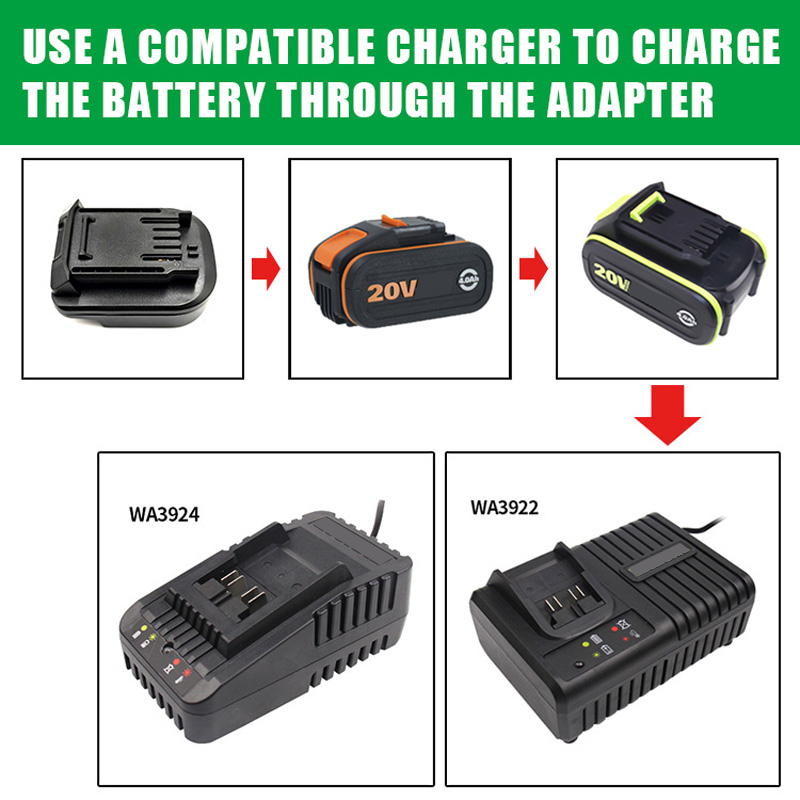 Batterie Adapter Konverter für – Power Tools That Are Green Bewertung und Preis