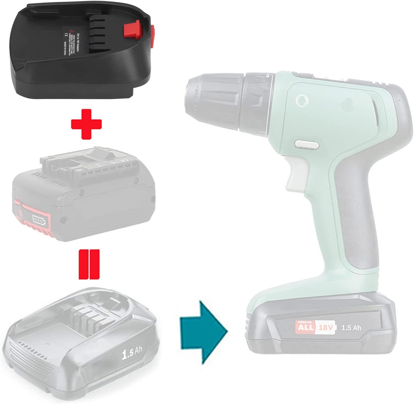 Batterieadapter für Bosch 18 V – Power Tools That Are Green Bewertung und Preis
