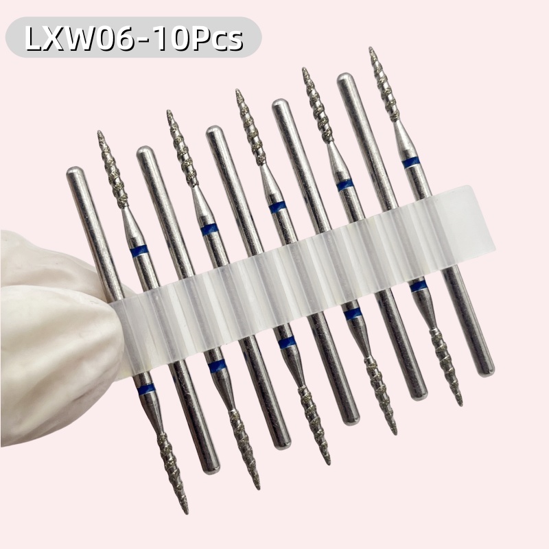 10Pcs Tornado Diamant Nagel Bo – Rotary Tool Kit Bewertung und Preis