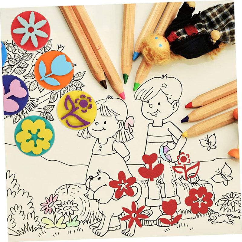 6 Teile/beutel Schaum Stempel  – Power Tools Kids Bewertung und Preis