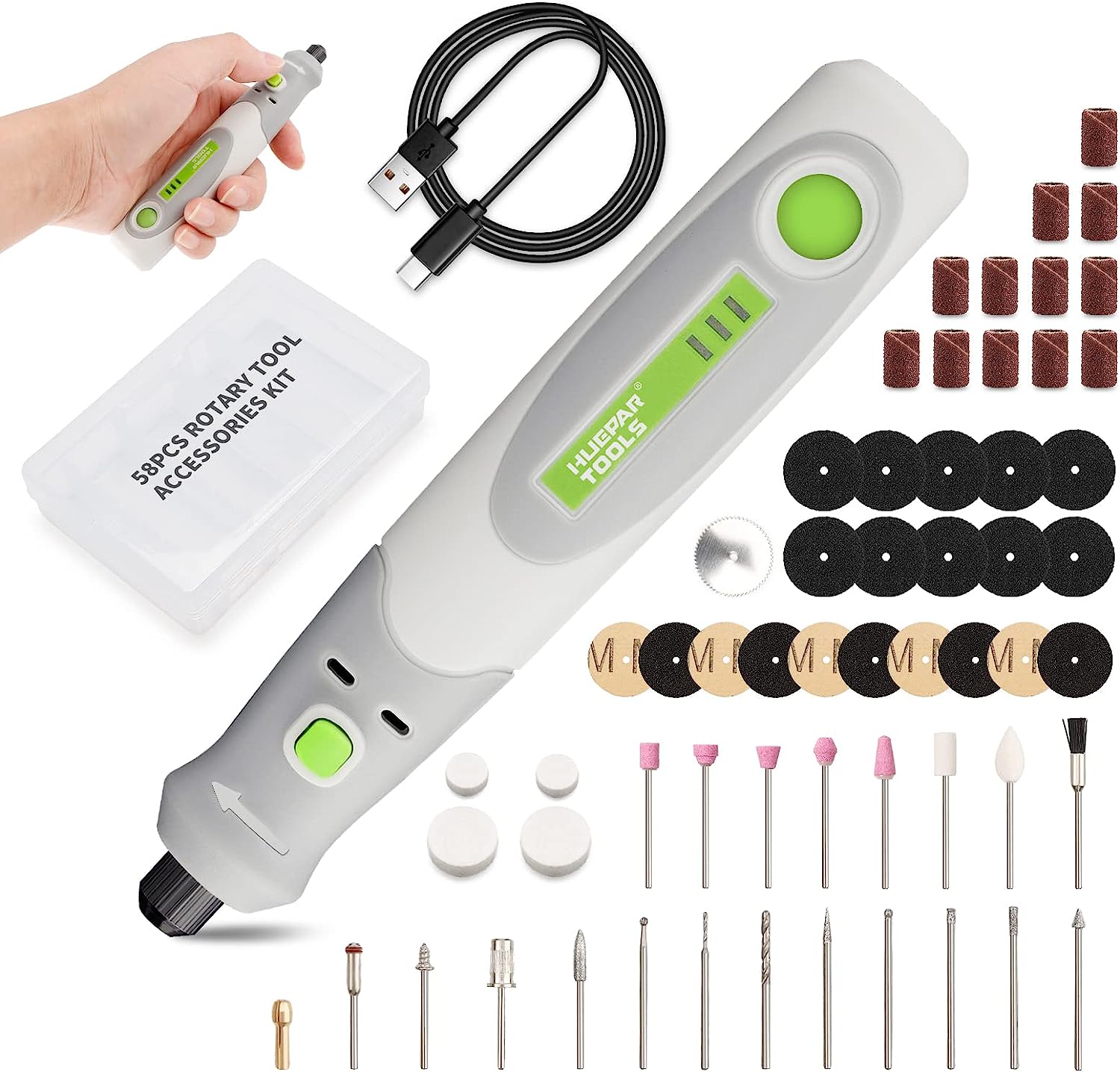 Elektrobohrwerkzeug-Gravier po – Rotary Tool Kit Bewertung und Preis
